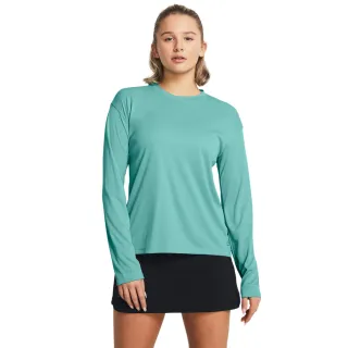 【UNDER ARMOUR】UA 女 Iso-Chill Shorebreak 長袖T-Shirt_1385287-482(綠)