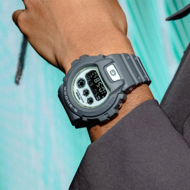 【CASIO 卡西歐】G-SHOCK 綠光系列手錶 開學(DW-6900HD-8)