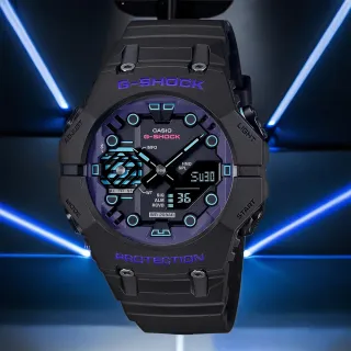 【CASIO 卡西歐】G-SHOCK 科幻系列 藍芽手錶 新年禮物(GA-B001CBR-1A)