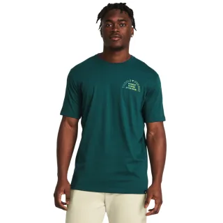 【UNDER ARMOUR】UA 男 巨石強森 Project Rock H&H Graphic 短袖T-Shirt_1383229-449(綠)