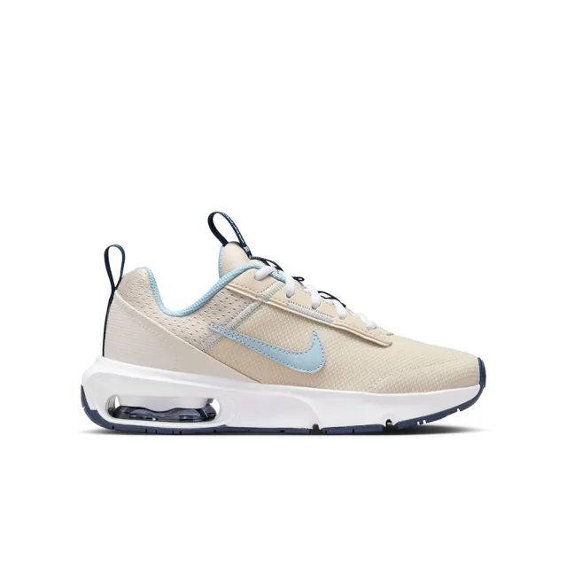 【NIKE 耐吉】慢跑鞋 女鞋 大童 運動鞋 氣墊 緩震 AIR MAX INTRLK LITE GS 米 DH9393-104