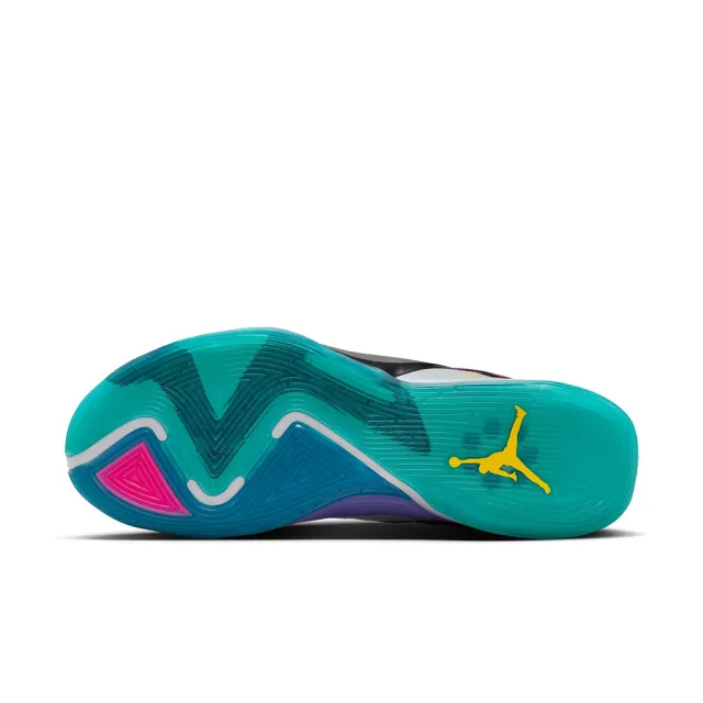 【NIKE 耐吉】籃球鞋 男鞋 運動鞋 喬丹 包覆 緩震 JORDAN LUKA 2 PF 黑灰綠 DX9012-007