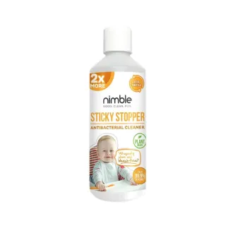 【英國靈活寶貝 Nimble Sticky Stopper】髒小孩萬用乳酸抗菌清潔液(500ml)