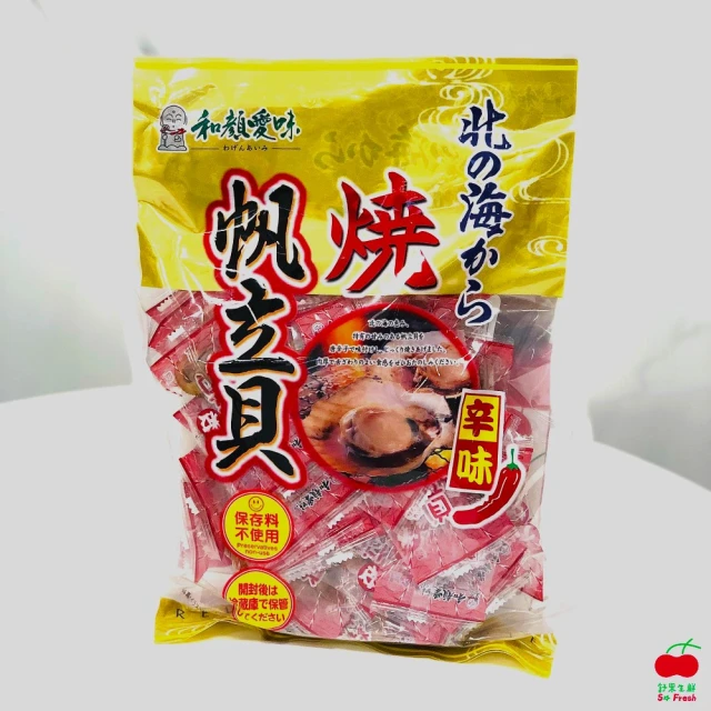 舒果SoFresh 日本超人氣一榮帆立干貝糖(辣味/約400