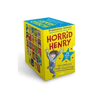 Horrid Henry The Complete Story Collection 24 Books Box Set （附書盒）