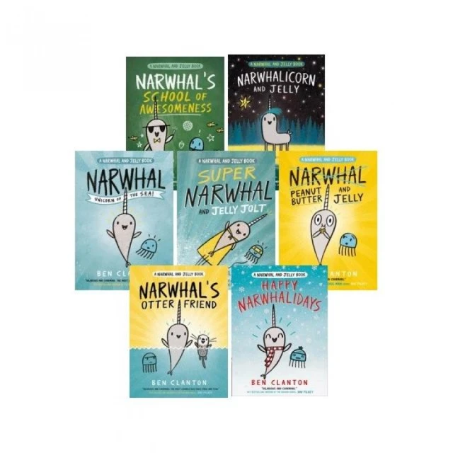 Narwhal and Jelly （Book 1-7）（共7本）