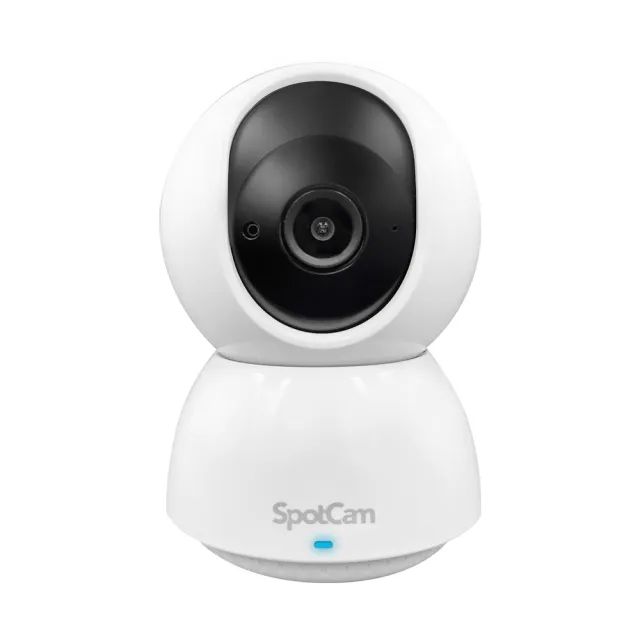 【spotcam】Eva Pro 2K無線360度旋轉網路攝影機/監視器 IP CAM(自動人形追蹤│免費雲端)