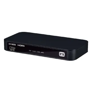 【PX 大通】加價購 HA2-130eS 切換器影音分離器 HDMI 2.1eARC Audio雙輸出聲霸4K@60電視(HDMI擴大機)
