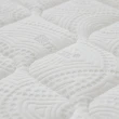 【床的世界】軟硬適中/Q彈乳膠/涼感天絲/SGS認証/蜂巢式釋壓獨立筒床墊(單人加大 3.5 X 6.2 尺)
