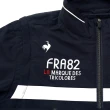 【LE COQ SPORTIF 公雞】高爾夫系列 男款藏青色運動風2WAY機能彈性夾克外套 QGT6J600