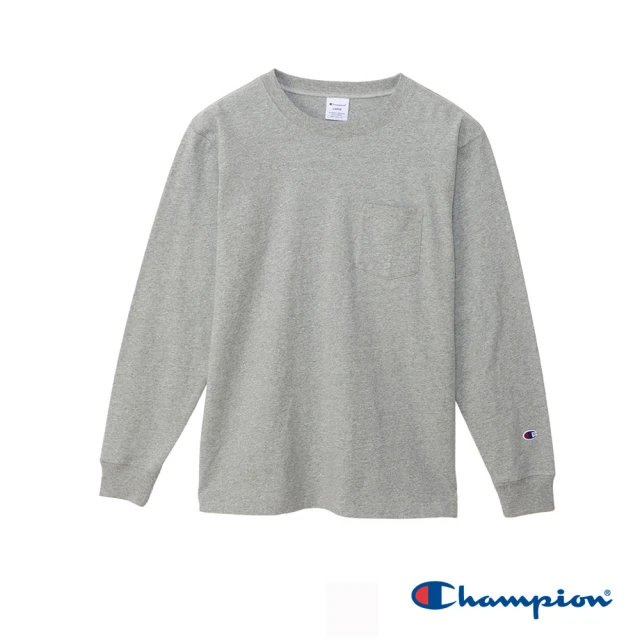 Champion 官方直營-CASUAL圓領印花LOGO上衣