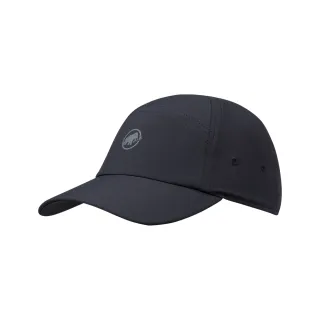 【Mammut 長毛象】Sun Peak Cap 機能防曬棒球帽 黑色 #1191-01670