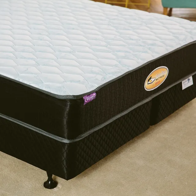 【床的世界】軟硬適中/高碳鋼彈簧/SGS認証/抗菌透氣/高支撐型經典款獨立筒床墊(特大 6 x 7 尺)