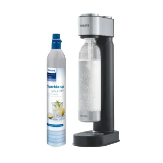 【Philips 飛利浦】氣泡水機+鋼瓶(ADD4902/913)