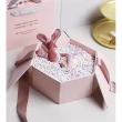 【GIFTME5】六角層屜緞帶禮盒-單層款(驚喜禮物盒 生日禮盒 禮物盒 驚喜盒 情人送禮)