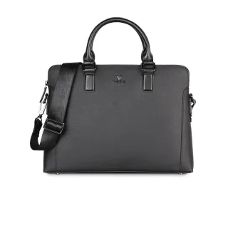 【VOVA 沃汎】台灣總代理 帕拉斯 單層公事包-黑色(VA133S01BK)