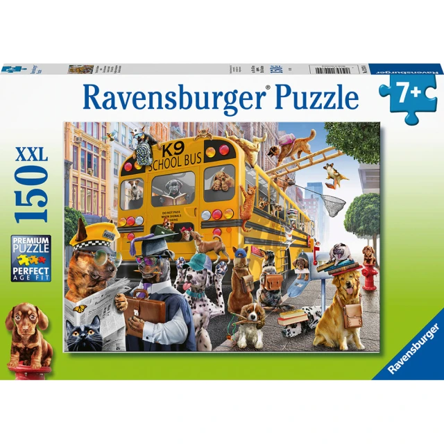 Ravensburger 維寶拼圖 動物校車 150片