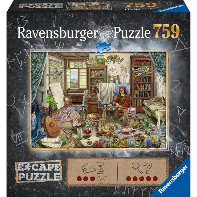 Ravensburger 維寶拼圖 Escape系列藝術家的工作室 759片