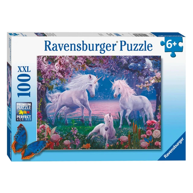 Ravensburger 維寶拼圖 迷人獨角獸 100片