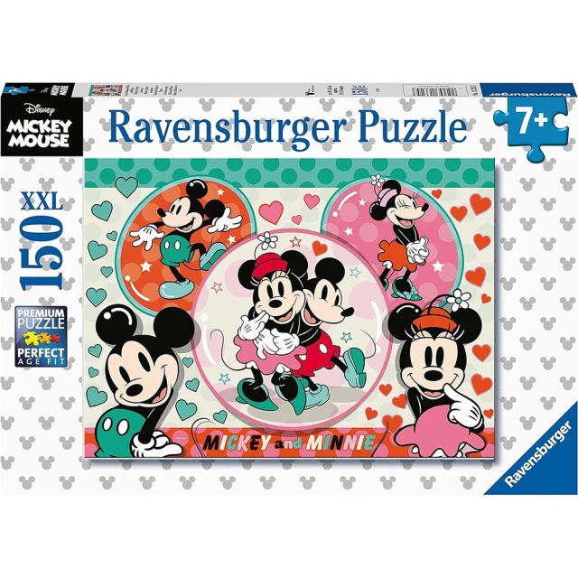 Ravensburger 維寶拼圖 夢中情侶米奇米妮 150片