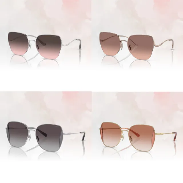 【COACH】2024新品粉嫩時尚太陽眼鏡組合(多款任選)