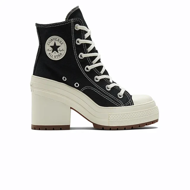 CONVERSE Chuck 70 De Luxe Heel 男鞋 女鞋 黑色 增高 厚底 帆布鞋 休閒鞋 A05347C