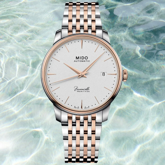 MIDO 美度 BARONCELLI 永恆系列 輕盈 纖薄 機械腕錶(M0274072201100)
