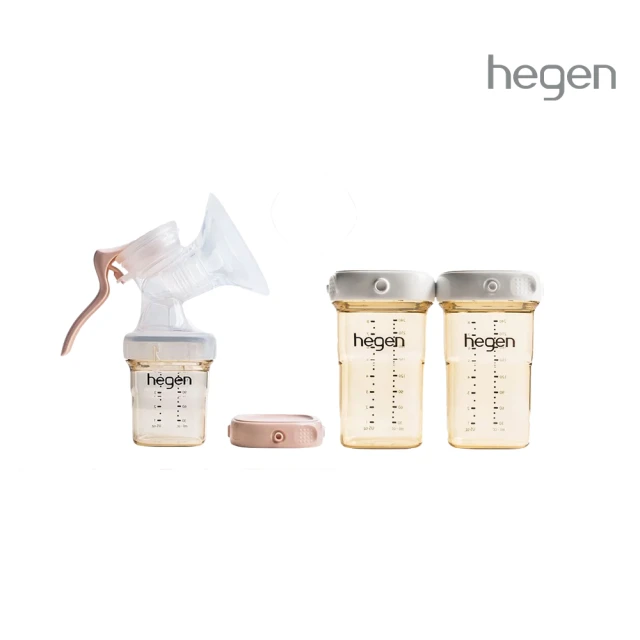 hegen 手動擠乳萬用組 -『手動擠奶器+萬用瓶240ml