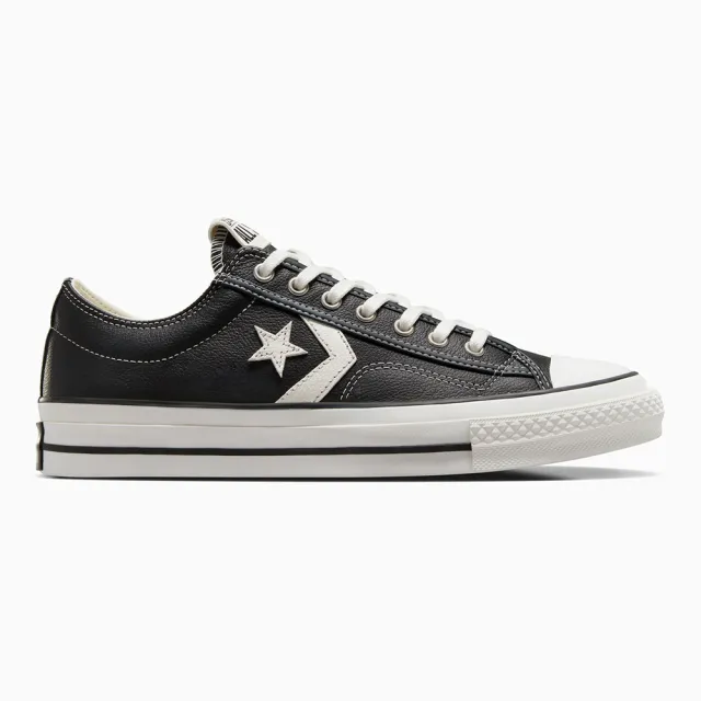 【CONVERSE】休閒鞋 男鞋 女鞋 帆布鞋 皮革 STAR PLAYER 76 OX 黑 A06204C