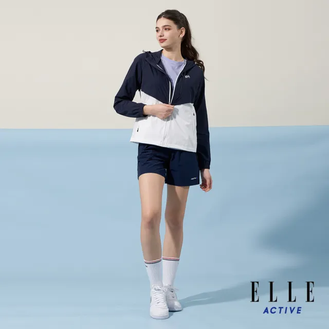 【ELLE ACTIVE】女款 圓領短袖T恤-紫色(EA24M2W1602#25)