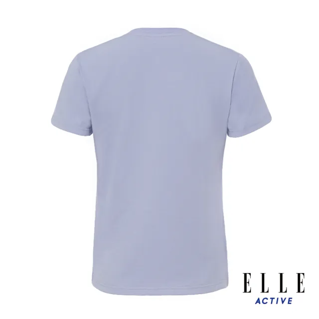 【ELLE ACTIVE】女款 圓領短袖T恤-紫色(EA24M2W1602#25)