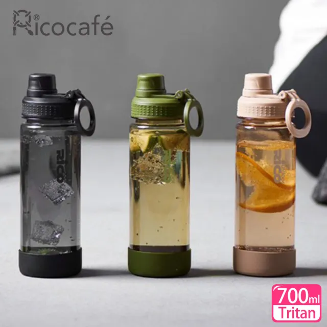 【RICO 瑞可】Tritan旋蓋運動瓶CPP-700(700ml)