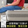 【LooCa】比利時防蹣抗敏護框硬式獨立筒床墊(加大6尺-送防蹣四季被)