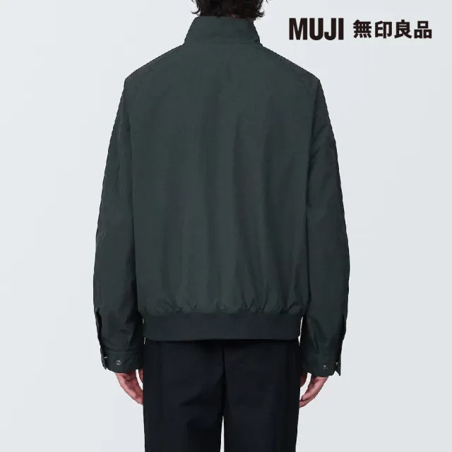 【MUJI 無印良品】男撥水加工立領外套(共2色)