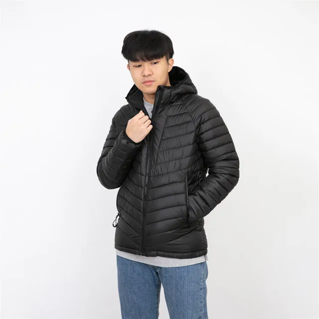 【Superdry】防潑水 冒險魂 刺繡標 科技棉 化纖外套 極度乾燥 連帽 羽絨外套  男外套(羽絨外套 8373BT1)