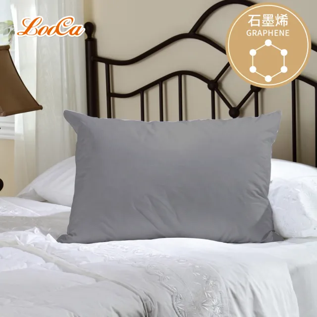 【LooCa】法式皇妃乳膠獨立筒床墊(雙人5尺-送石墨烯枕x2+保潔墊)