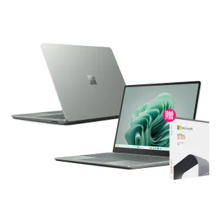 【Microsoft 微軟】Office2021★12.4吋i5輕薄觸控筆電-莫蘭迪綠Surface Laptop Go3/i5-1235U/16G/256GB/W11