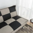 【IDEA】復古菱格紋三段調整式沙發床(DIY款)