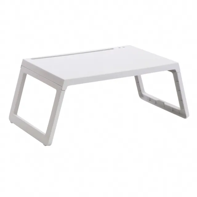 【IDEA】多功能攜帶式摺疊懶人收納桌/床上桌/戶外桌(2色任選)