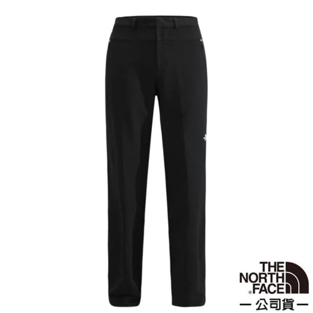 The North Face 男款 四季型輕量吸濕排汗透氣彈性排汗長褲.休閒運動長褲(2UDC 黑 V)