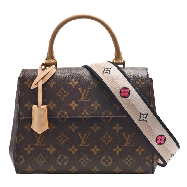 Louis Vuitton 路易威登Louis Vuitton 路易威登 M46372 經典Monogram CLUNY BB雙色背帶手提/肩背包