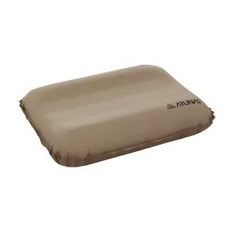 【ATUNAS 歐都納】3D TPU自動充氣舒壓枕(A1MPEE01奶茶/輕巧收納/登山露營/背包客/旅行/午休枕)