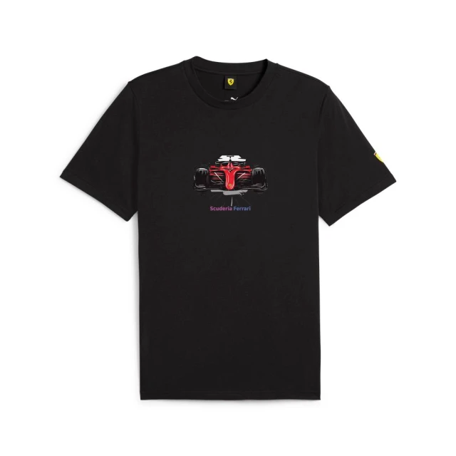 【PUMA官方旗艦】法拉利車迷系列圖樣短袖T恤 男性 62380301