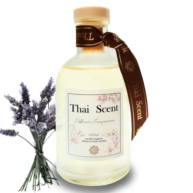 【Thai Scent 泰香】ThaiScent泰香 擴香精油 160ml(薰衣草 岩蘭草甜橙擇一)