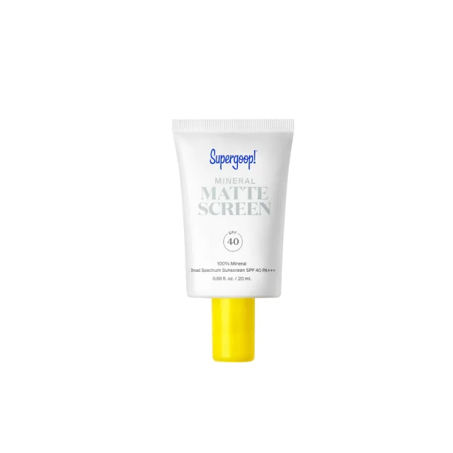 【Supergoop】無油光物理防曬乳SPF40 PA+++ 20ml