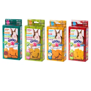 【PetBest】兔用磨牙餅 100g/盒 多種口味可挑選(兔用零食 磨牙點心 小動物零食)
