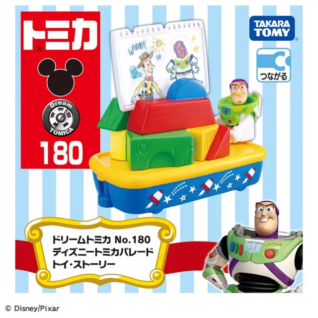 【TOMICA】Dream TOMICA 180 遊園列車 玩具總動員(小汽車)
