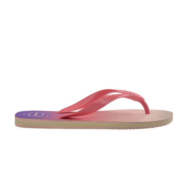 havaianas 哈瓦仕 Brasil Fresh 女鞋 粉紫色 國旗 漸層 夾腳拖 人字拖 拖鞋 4145745-0076U