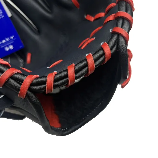 【MIZUNO 美津濃】棒球手套全封檔投手11.75吋深藍X紅(1ATGH24601 29)
