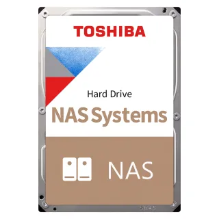 【TOSHIBA 東芝】N300系列 18TB 3.5吋 7200轉硬碟 512MB NAS 內接硬碟(HDWG51JAZSTA)